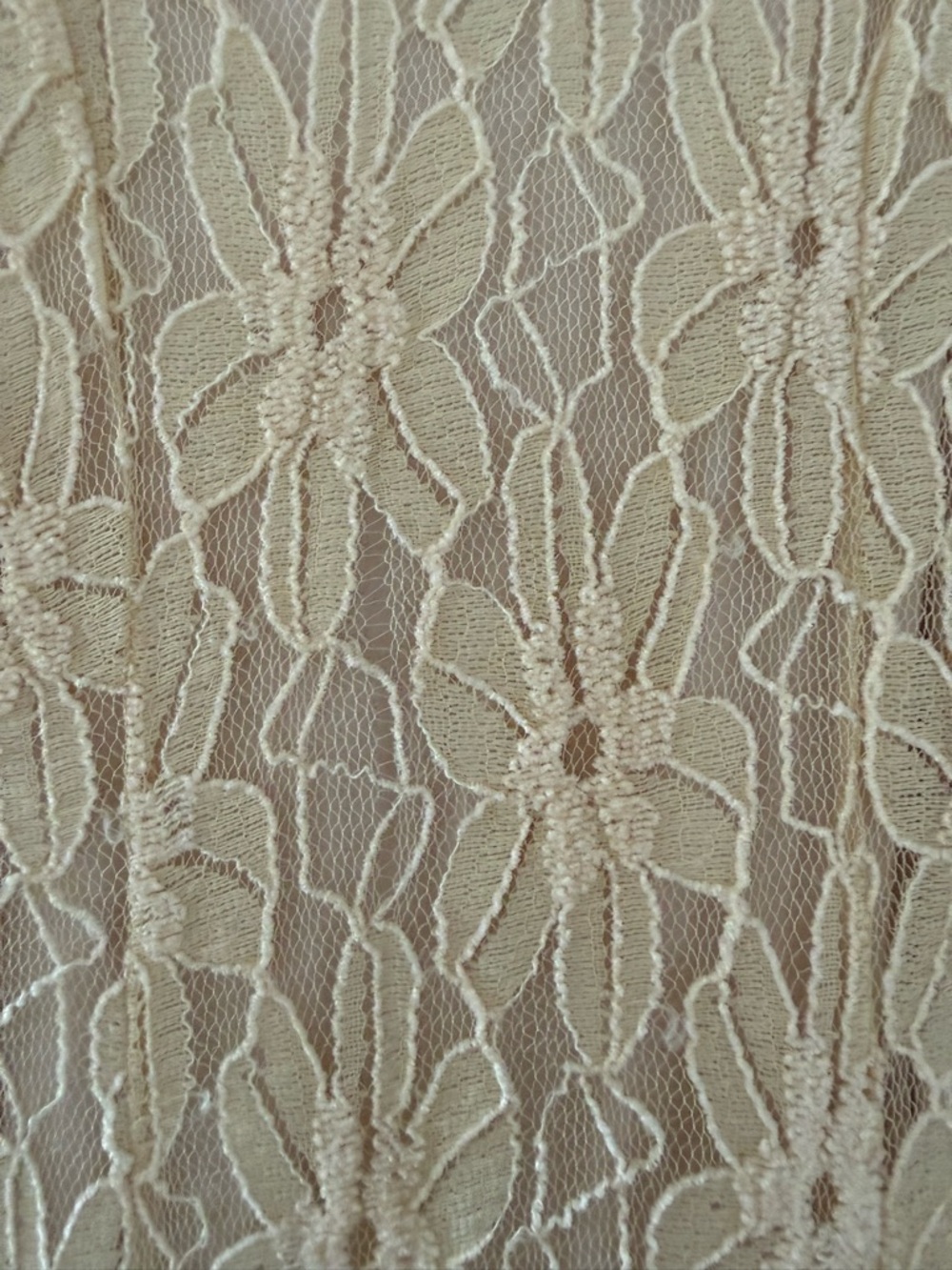 Urban Outfitters Stretch Cream Lace Maxi Dress - Picture 3 of 5